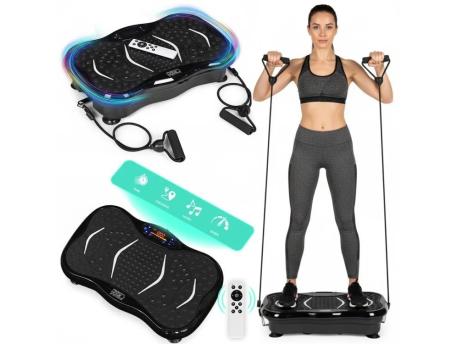 ModernHome Anticelulit vibraciona platforma za masazu sa ekspanzerima + daljinski upravljac