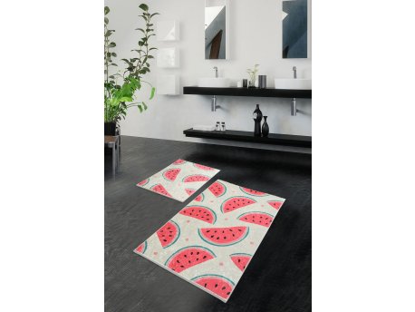 L`ESSENTIEL MAISON Set 2 prostirke za kupatilo Karpuz Djt