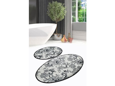 L`ESSENTIEL MAISON Set 2 prostirke za kupatilo Lace Djt