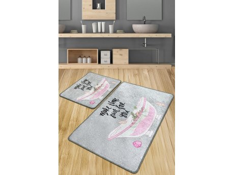 L`ESSENTIEL MAISON Set 2 prostirke za kupatilo Make Time Djt