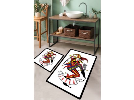 L`ESSENTIEL MAISON Set 2 prostirke za kupatilo Joker
