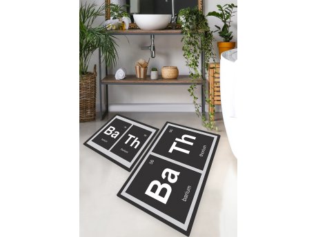 L`ESSENTIEL MAISON Set 2 prostirke za kupatilo Barium