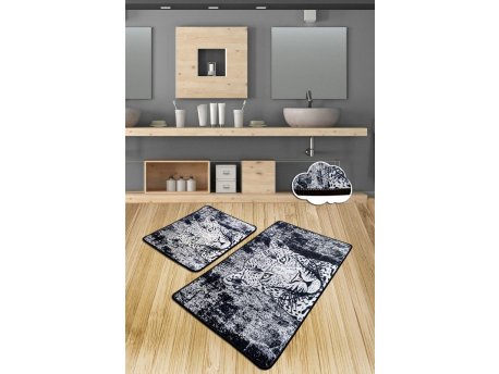 L`ESSENTIEL MAISON Set 2 prostirke za kupatilo Tıger