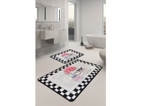 L`ESSENTIEL MAISON Set 2 prostirke za kupatilo Parfume