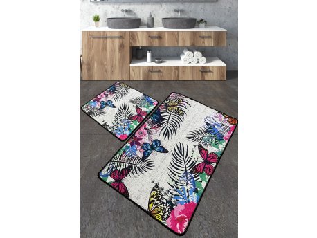 L`ESSENTIEL MAISON Set 2 prostirke za kupatilo Noirobi