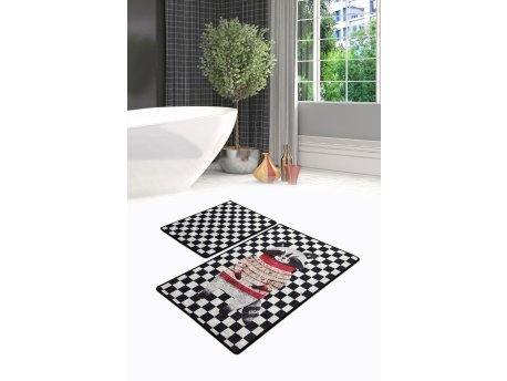 L`ESSENTIEL MAISON Set 2 prostirke za kupatilo Mr Raccoon