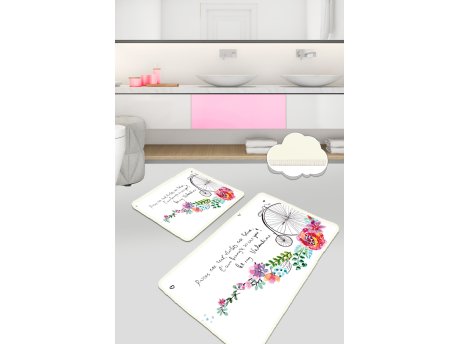 L`ESSENTIEL MAISON Set 2 prostirke za kupatilo Monowheel