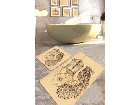 L`ESSENTIEL MAISON Set 2 prostirke za kupatilo Malurus