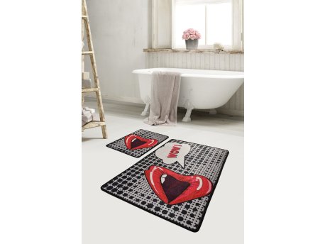 L`ESSENTIEL MAISON Set 2 prostirke za kupatilo Kiss