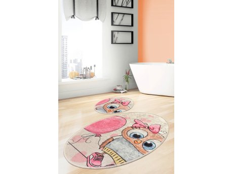 L`ESSENTIEL MAISON Set 2 prostirke za kupatilo Kitty