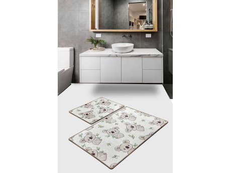 L`ESSENTIEL MAISON Set 2 prostirke za kupatilo Koala Ecru