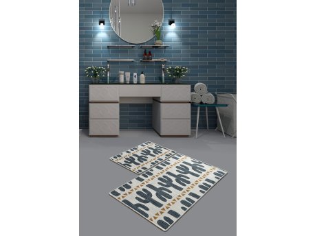 L`ESSENTIEL MAISON Set 2 prostirke za kupatilo Happy Cactus 2