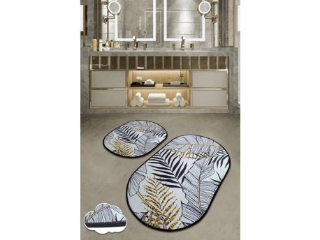 L`ESSENTIEL MAISON Set 2 prostirke za kupatilo Herbal