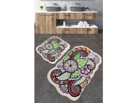 L`ESSENTIEL MAISON Set 2 prostirke za kupatilo Forme