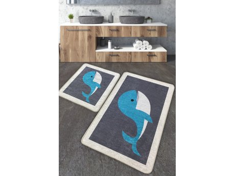 L`ESSENTIEL MAISON Set 2 prostirke za kupatilo Delfino