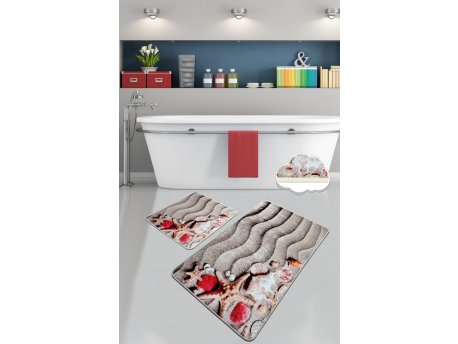 L`ESSENTIEL MAISON Set 2 prostirke za kupatilo Coast