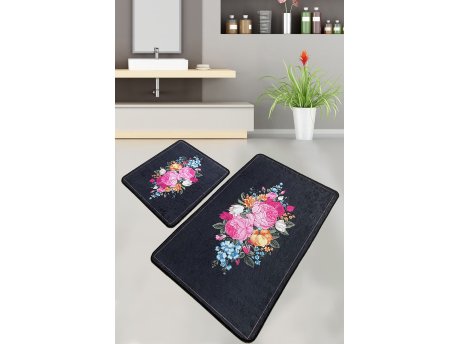 L`ESSENTIEL MAISON Set 2 prostirke za kupatilo Blomst