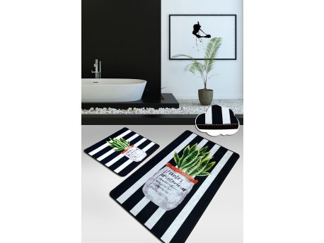 L`ESSENTIEL MAISON Set 2 prostirke za kupatilo Aloevera