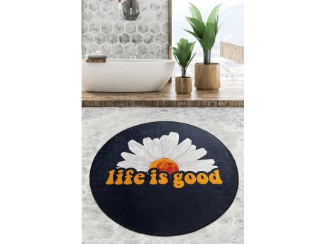 L`ESSENTIEL MAISON Prostirka za kupatilo Life Is Good Djt (140 cm)