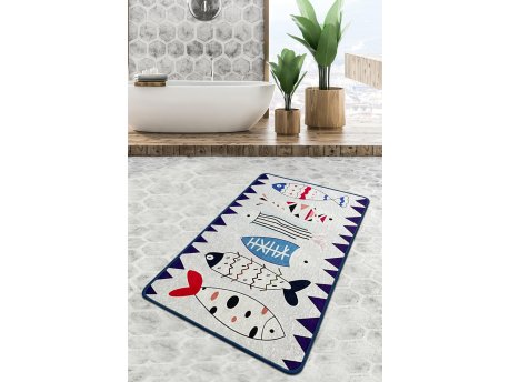 L`ESSENTIEL MAISON Prostirka za kupatilo Le Poissson (70 x 120)