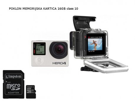 GOPRO Hero4 Silver - Adventure (CHDHY-401-FR) Akciona kamera