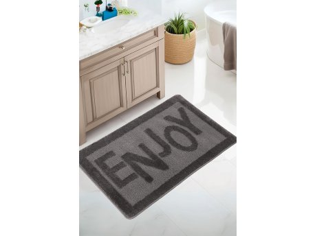 L`ESSENTIEL MAISON Prostirka za kupatilo Enjoy Anthracite