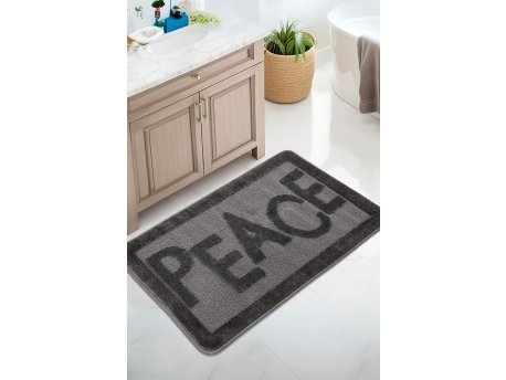 L`ESSENTIEL MAISON Prostirka za kupatilo Peace Anthracite