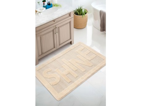 L`ESSENTIEL MAISON Prostirka za kupatilo Shine Cream