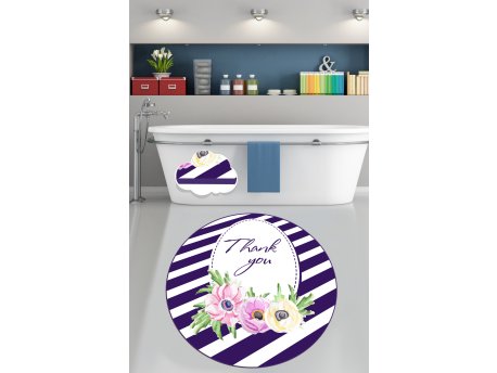 L`ESSENTIEL MAISON Prostirka za kupatilo Thank You (120 cm)