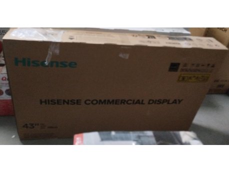 Hisense 43DM66D 4K UHD 500 nita Digital Signage Display - 24/7 Operation OUTLET