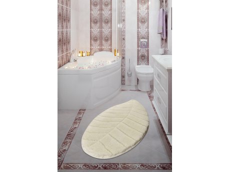 L`ESSENTIEL MAISON Prostirka za kupatilo Jungle Leaf Ecru (60 x 100)