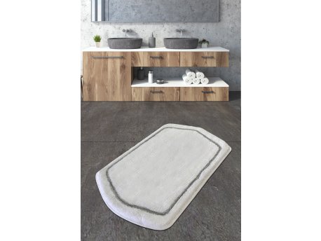 L`ESSENTIEL MAISON Prostirka za kupatilo Genom White (60 x 100)