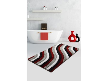 L`ESSENTIEL MAISON Prostirka za kupatilo Colourful Red (70 x 120)