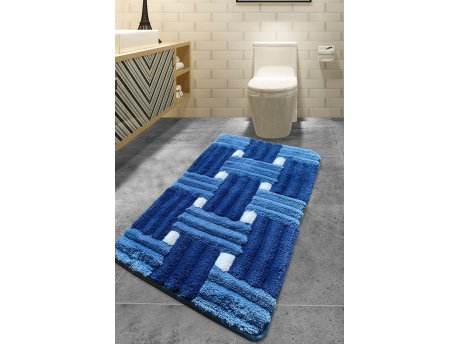 L`ESSENTIEL MAISON Prostirka za kupatilo Piazza Blue (70 x 120)