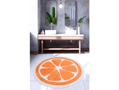L`ESSENTIEL MAISON Prostirka za kupatilo Portakal Orange