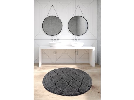 L`ESSENTIEL MAISON Prostirka za kupatilo Infinity Anthracite