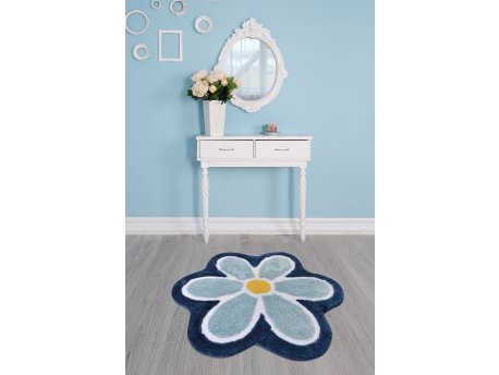 L`ESSENTIEL MAISON Prostirka za kupatilo Flower Blue