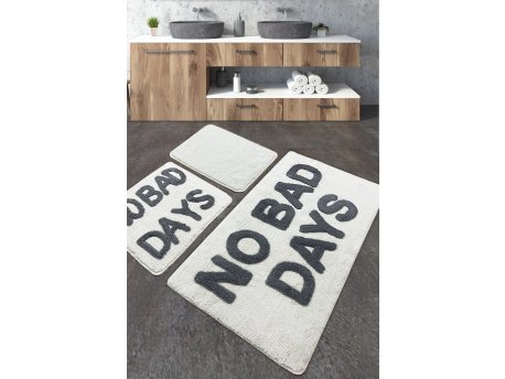 L`ESSENTIEL MAISON Set 3 prostirke za kupatilo No Bad Days