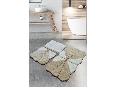 L`ESSENTIEL MAISON Set 3 prostirke za kupatilo Lessie Rock