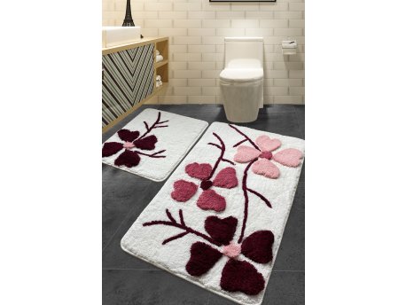 L`ESSENTIEL MAISON Set 2 prostirke za kupatilo Kırcicegi Pink