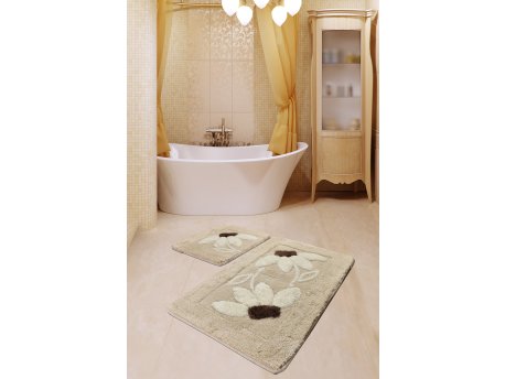 L`ESSENTIEL MAISON Set 2 prostirke za kupatilo Daisy Rock
