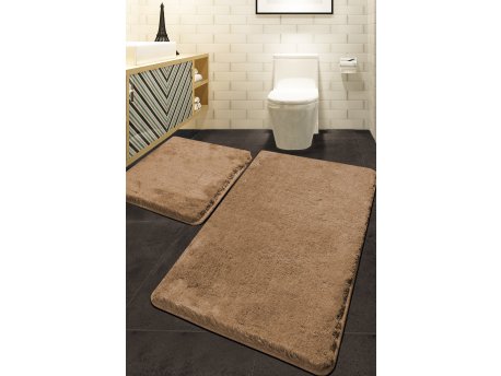 L`ESSENTIEL MAISON Set 2 prostirke za kupatilo Havai Light Brown