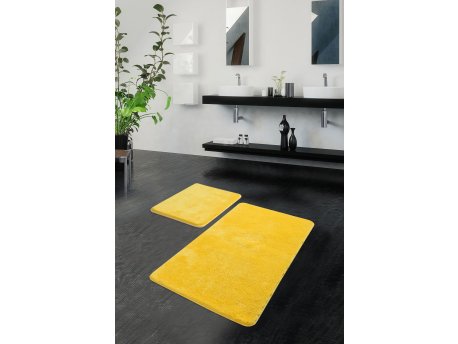 L`ESSENTIEL MAISON Set 2 prostirke za kupatilo Havai Yellow