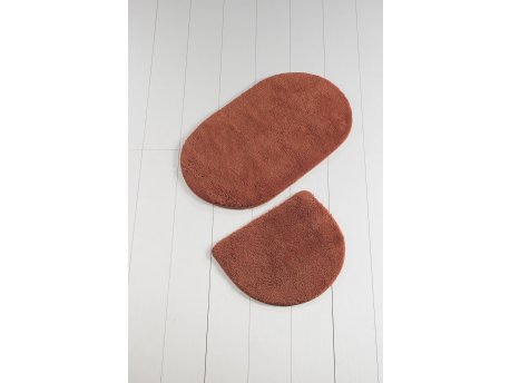 L`ESSENTIEL MAISON Set 2 prostirke za kupatilo Colors of Oval Brick Red