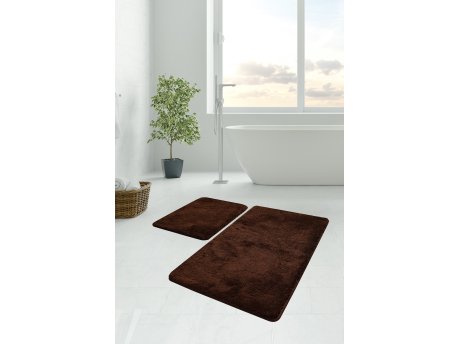 L`ESSENTIEL MAISON Set 2 prostirke za kupatilo Havai Brown