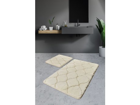 L`ESSENTIEL MAISON Set 2 prostirke za kupatilo Infinity Ecru