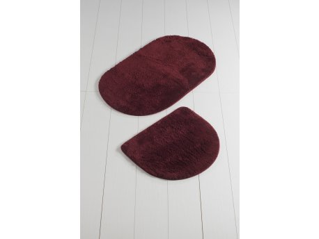 L`ESSENTIEL MAISON Set 2 prostirke za kupatilo Colors of Oval Garnet