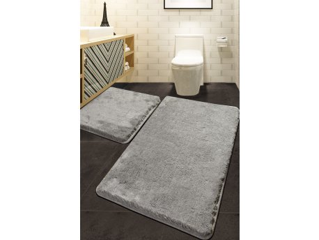 L`ESSENTIEL MAISON Set 2 prostirke za kupatilo Havai Grey