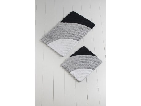 L`ESSENTIEL MAISON Set 2 prostirke za kupatilo Well Grey