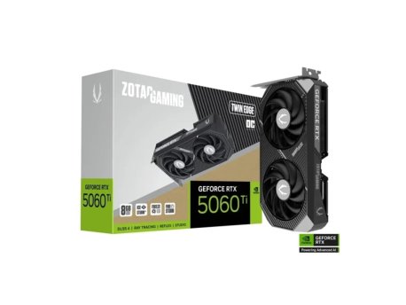 ZOTAC NVidia GeForce RTX 5060 Ti Twin Edge 8GB GDDR7 ZT-B50610H-10M